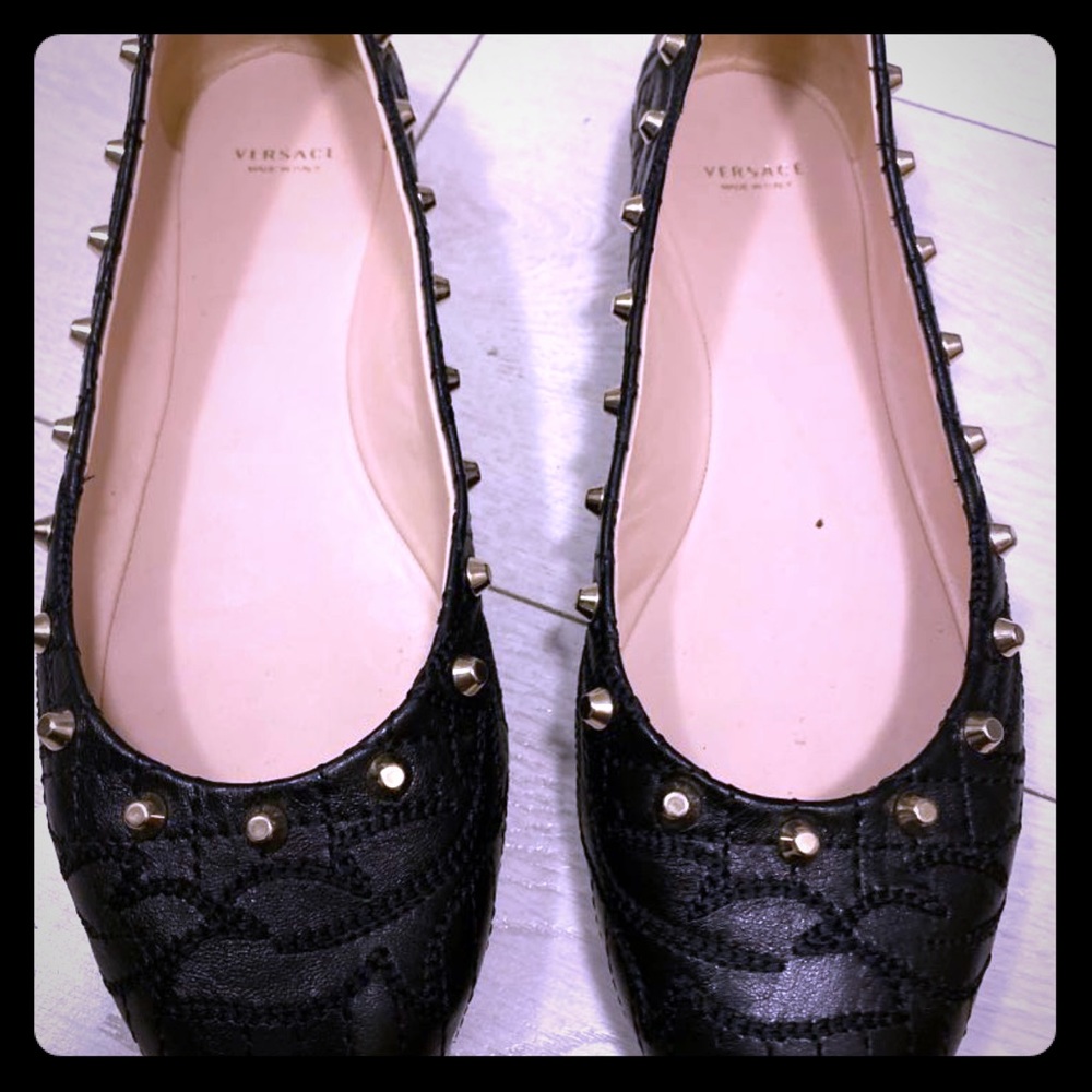 Versace Ballerina Flats